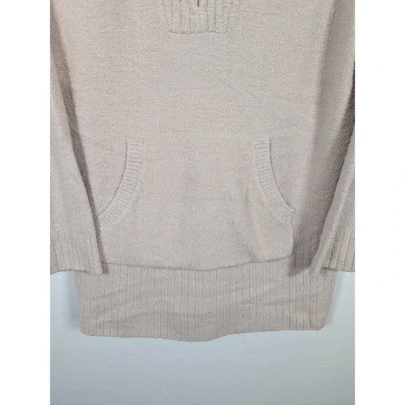 Barefoot Dreams Sweater Women Medium Cozy Chic Lite 1/4 Zip Pullover Tunic - Picture 6 of 12